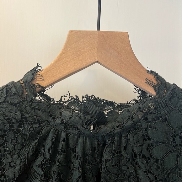 Joie Frayda Lace Mockneck Top in Autumn Garden - Size S - NWT - Picture 5 of 5